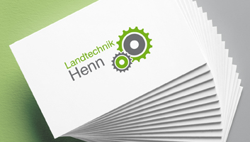 Logo für Landtechnik Henn von z.art werbung & design